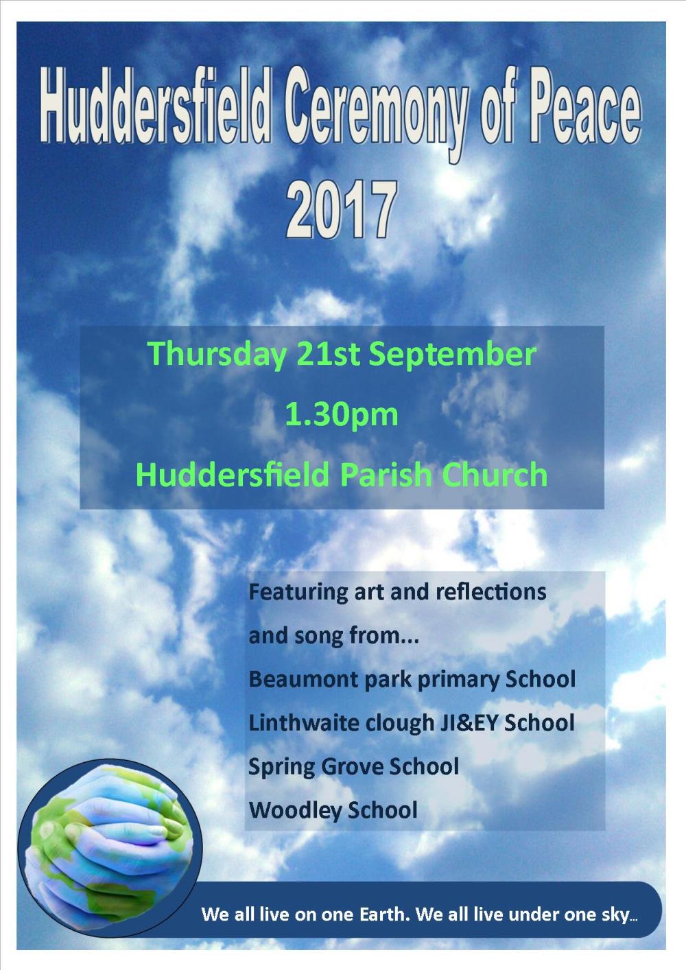 Peace Ceremony 2017 poster